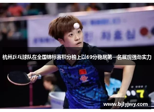 杭州乒乓球队在全国锦标赛积分榜上以69分稳居第一名展现强劲实力
